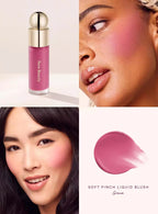 Rare Beauty Liquid Blush Enhance Makeup Silky Smooth  Easy To Apply Blend  High-gloss Mirrors Enhance The Texture of Makeup