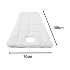 Beauty Salon Bed Sheet, Beauty Massage Bed Cover and 4 Elastic Bands, SPA Table Cover, Salon Bed Sheet for Beauty, SPA