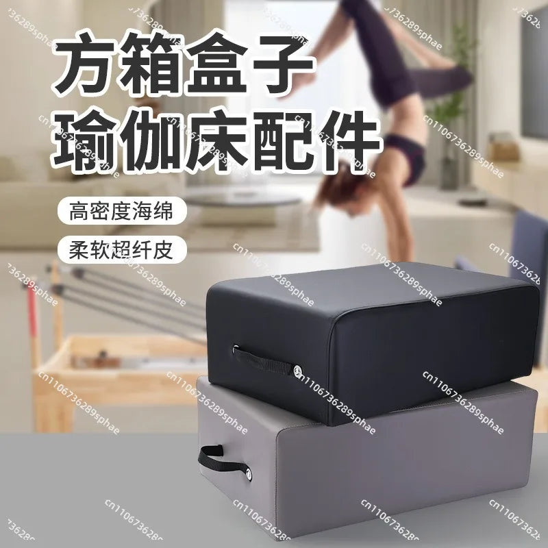 Gym Pilates Training Square Box Core Bed Home Yoga Training Auxiliary Equipment Sitting Box