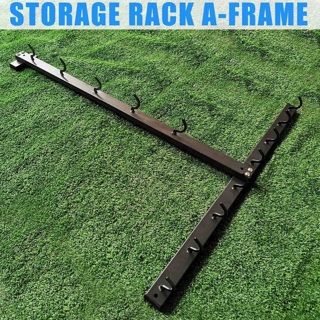 Gym Fitness LAT Pull Down Bar,Storage Rack,Heavy Duty,A-Frame Stand,Support Base for LAT Pulldown Attachments,LAT Bar