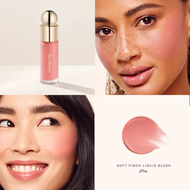 Hot Fashion Rare Beauty Soft Pinch Matte Bouncy Cushiony Cream-to-powder Blush Airy and Lightweight Liquid Blush Natural Flush