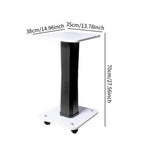 3 Tier Beauty Rolling Cart  360 Degree Rotating Professional Portable Barber Shop Rolling Trolley Beauty Cart For Beauty Salon