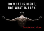 Gym Motivation Muscle Man Bodybuilding Fitness Strength Barbell Art Poster Canvas Painting Wall Print Picture for Home Gym Decor