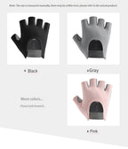 GTUBIKE 1 Pair Gym Body Building Training Fitness Gloves Sports Weight Lifting Exercise Slip-Resistant Gloves for Yoga Gloves