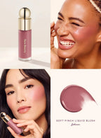 Rare Beauty Matte Long-Lasting Soft-Focus Blush Smooth Cream-to-Powder Blush Sweatproof Waterproof Liquid Blush Hydrating Makeup