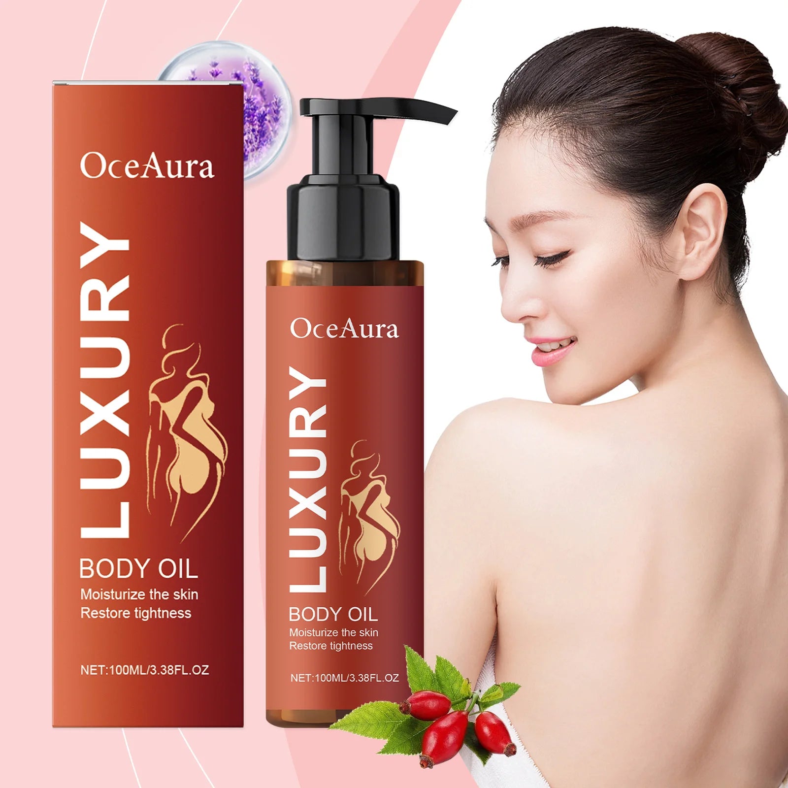 Moisturizing Body Oil - Nourishing and Hydrating Soft Skin, Enhancing Hydration and Elasticity Body Care Oil
