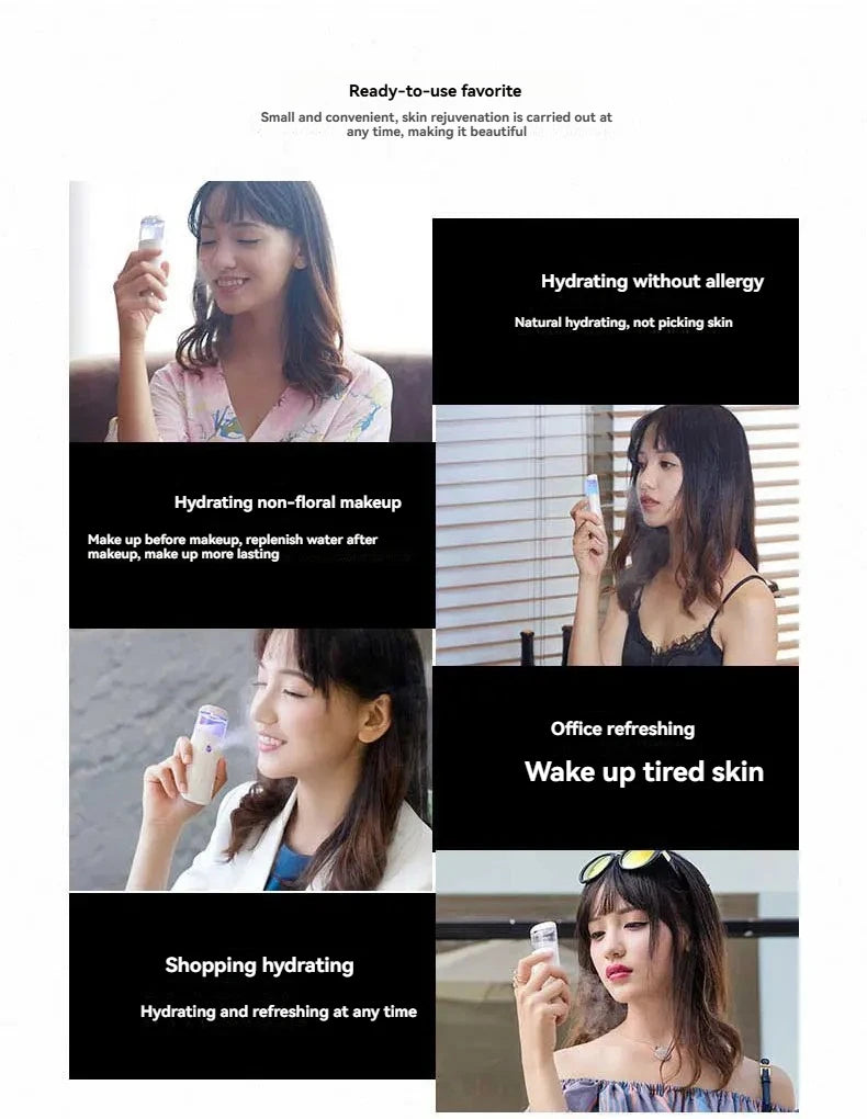 Hydrogen rich water spray, ladies' beauty style, with anti-aging beauty effect