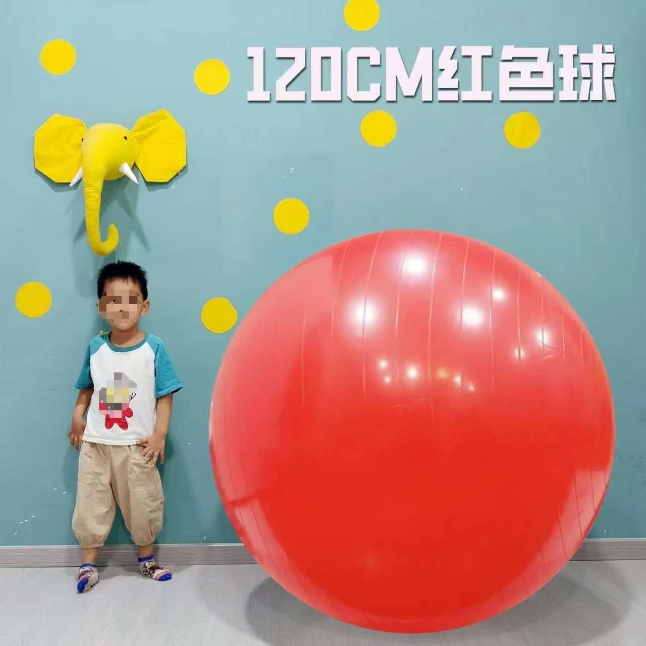 Massage Yoga Ball  120cm Pilates Gym Ball Fitness Ball Pump