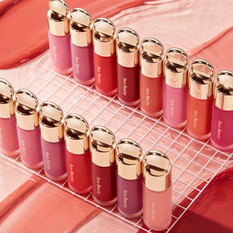 Rare Beauty Liquid Blush Enhance Makeup Silky Smooth  Easy To Apply Blend  High-gloss Mirrors Enhance The Texture of Makeup