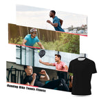 Gym T-Shirt For Man Retro Geometric 60S 70S T-Shirts Fashion Psychedelic Art Beach Tees O Neck Y2K Fun Design Tops Gift Idea