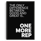 Gym Wall Art Poster Gym Inspirational Poster Home Gym Wall Decoration Gym Slogan Canvas Printing Decorative Painting Frameless