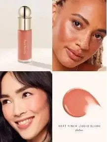 Rare Beauty Liquid Blush Enhance Makeup Silky Smooth  Easy To Apply Blend  High-gloss Mirrors Enhance The Texture of Makeup