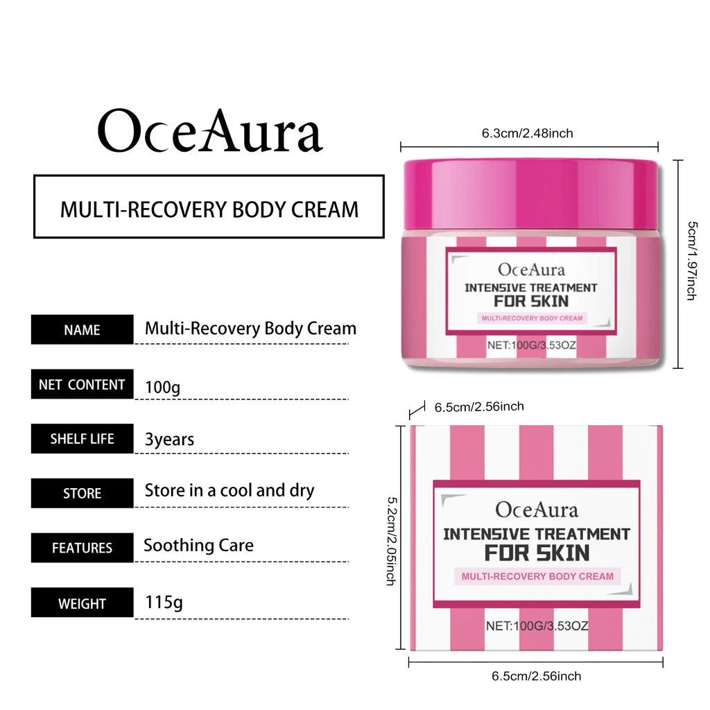 Body Moisturize Cream Repair Damage Firm Skin Lasting Fragrance Non-Greasy Refresh Enhance Elasticity Body Massage Cream Hydrate
