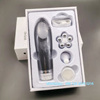 Beauty 4 in 1 Facial Skin Lifting Device Face Brush Cleanser Electric Silicone Facial Cleaning Brush for Deep Cleaning