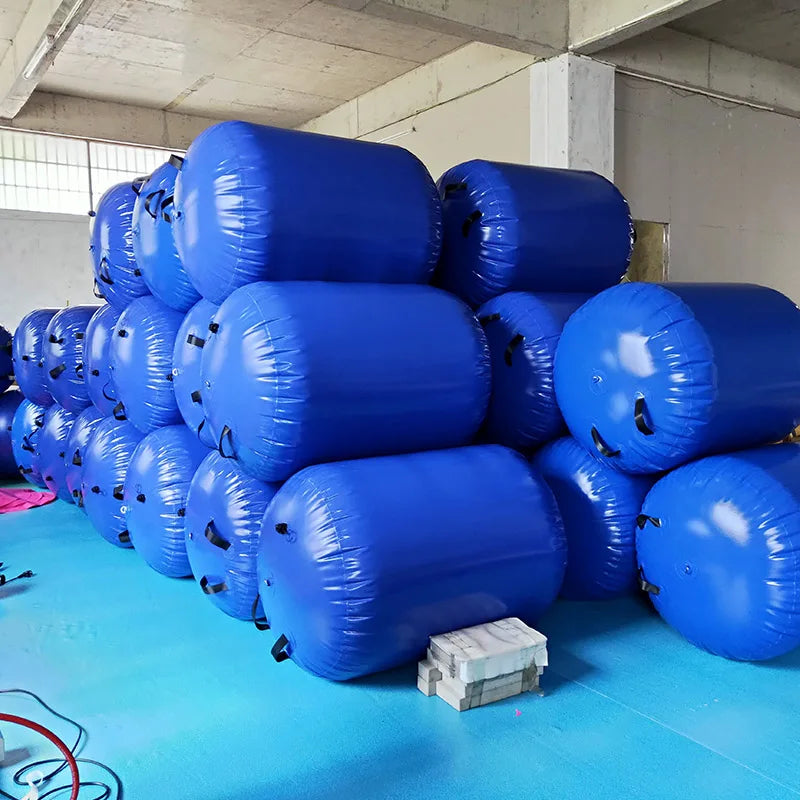 100x85cm Inflatable Air Roll Gymnastics Cylinder Training Sport Fitness Air Mat Roller Barrel Airtrack Yoga Exercise Girls Gift