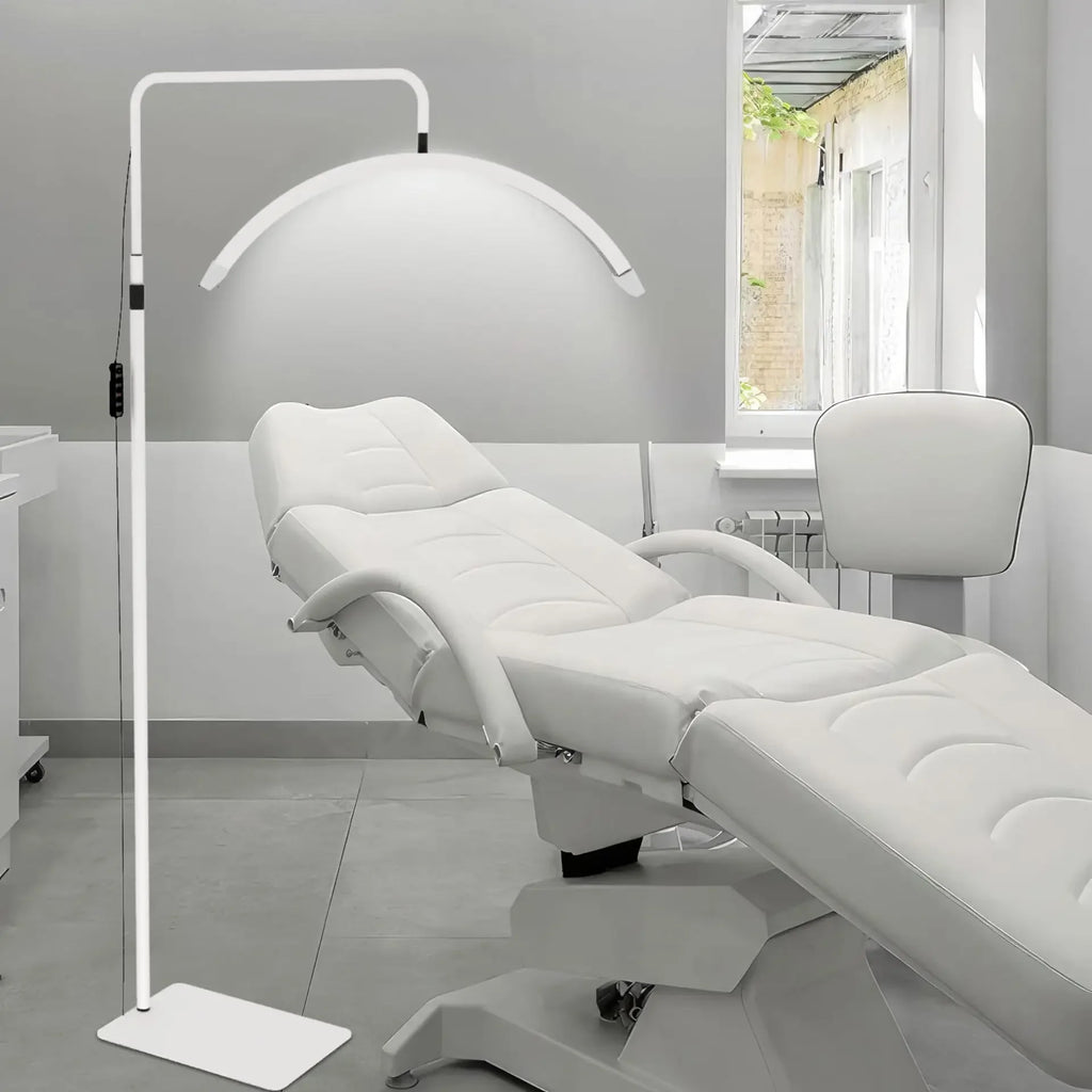130-181CM LED Beauty Light 40W Half Moon Floor Standing Dimmable Suitable For Beauty Salon Beauty Refill Makeup Lighting