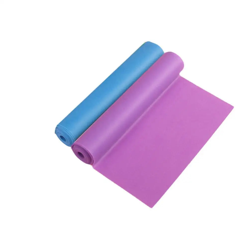 Yoga Sport Resistance Bands Pilates Training Fitness Exercise Gym Elastic Band Physical Therapy Stretching Strength Training