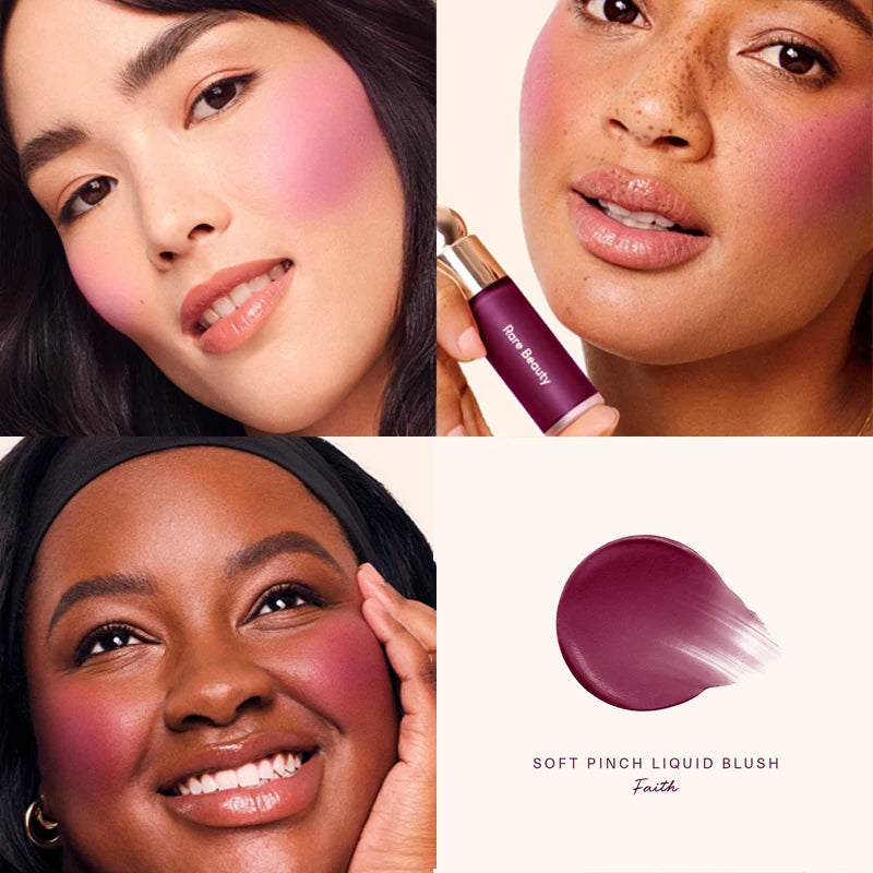 Hot Fashion Rare Beauty Soft Pinch Matte Bouncy Cushiony Cream-to-powder Blush Airy and Lightweight Liquid Blush Natural Flush