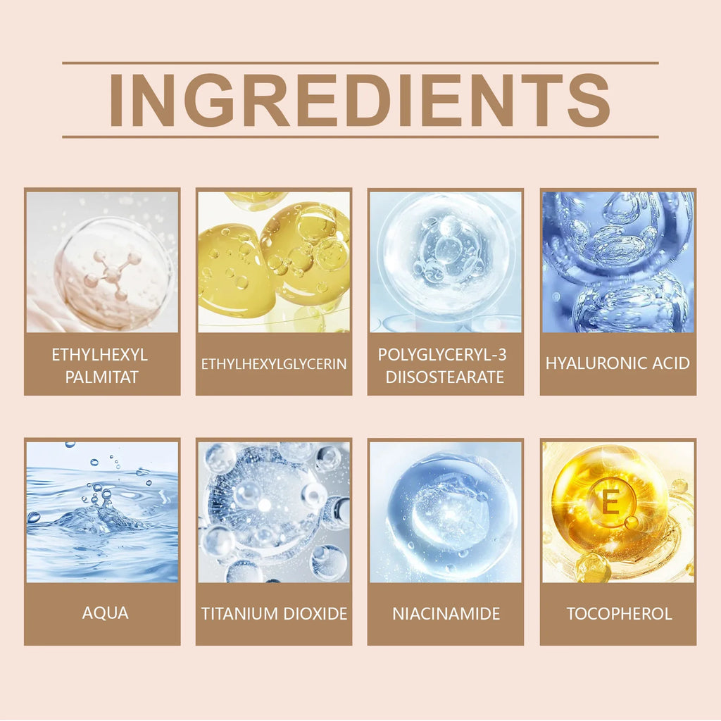 BB Cream, facial makeup, hydrating and moisturizing, daily primer, lightweight texture, fits naturally, beauty cream