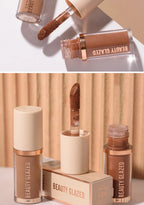2025 Beauty Glazed 2 Color Liquid Contouring To Enhance The Facial Contour,Waterproof ,Matte,V-face Shaping Contour  Face Makeup