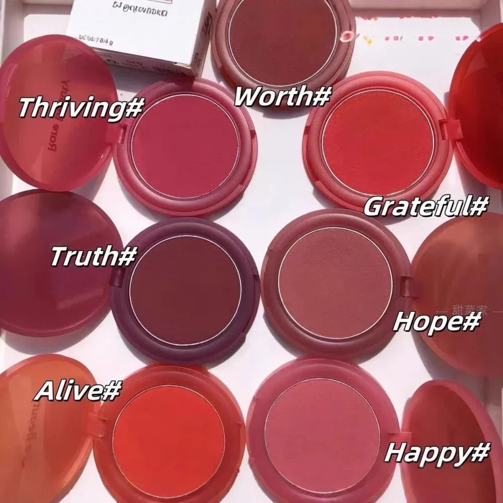 Rare Beauty Matte Long-Lasting Soft-Focus Blush Smooth Cream-to-Powder Blush Sweatproof Waterproof Liquid Blush Hydrating Makeup