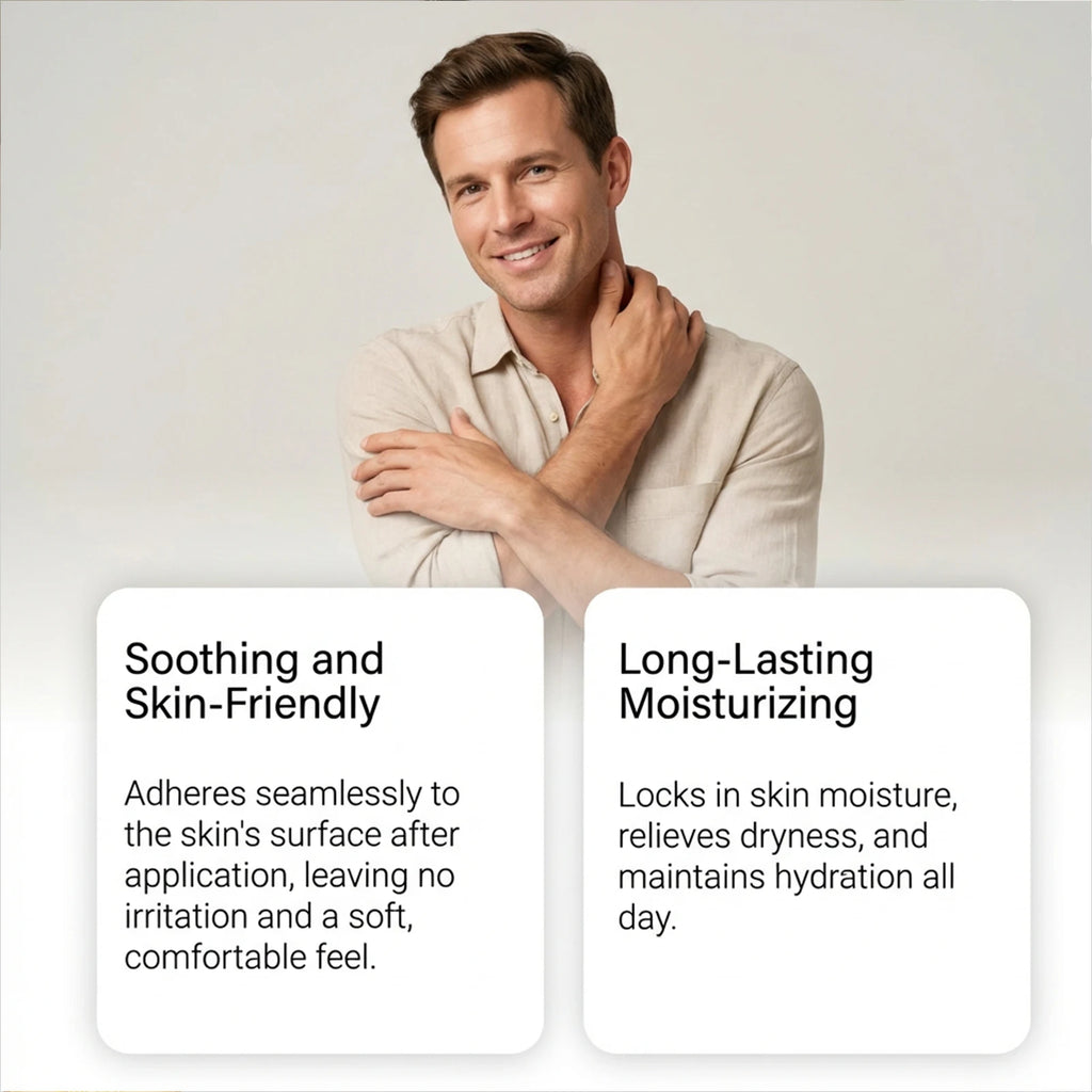Men's Care Cream Gentle Ingredients for Comfortable Protection, Topical Cream for Men's Body Care