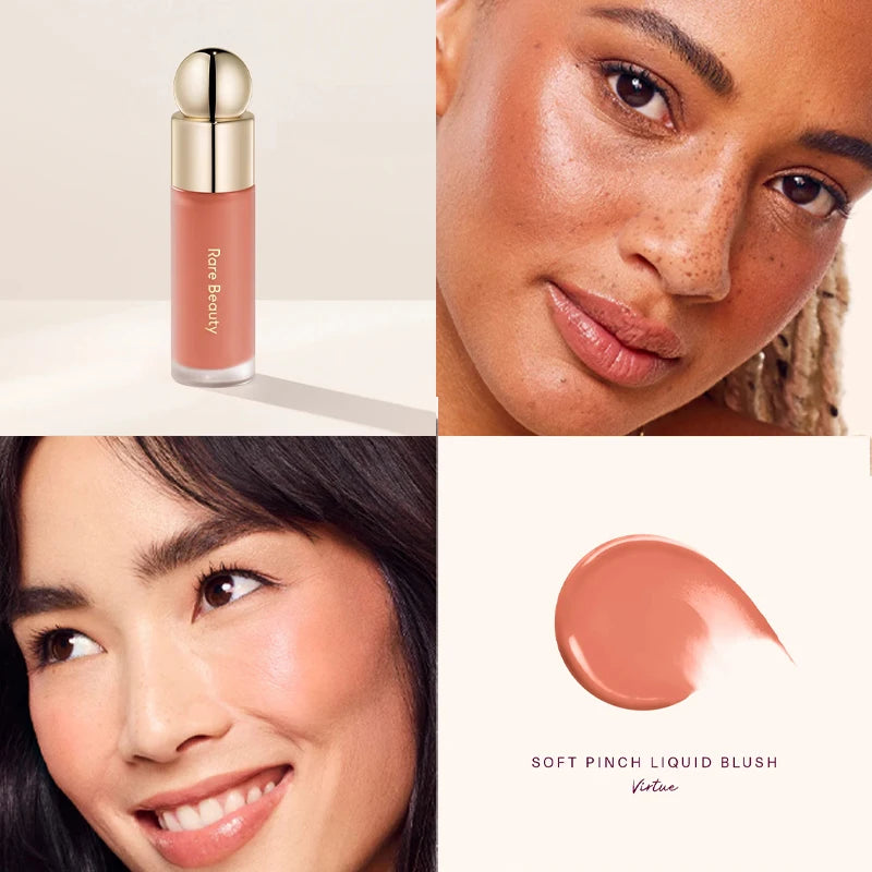 Hot Fashion Rare Beauty Soft Pinch Matte Bouncy Cushiony Cream-to-powder Blush Airy and Lightweight Liquid Blush Natural Flush