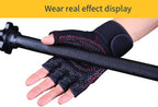 Gym Gloves for Men Women Fitness Weight Lifting Wristband Gloves Body Building Training Sports Exercise Cycling Glove Shockproof