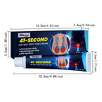 Men's Care Cream Gentle Ingredients for Comfortable Protection, Topical Cream for Men's Body Care