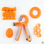 Gym Fitness Adjustable Count Hand Grip Set Finger Forearm Strength Muscle Recovery  Gripper Exerciser Trainer Ball Decompression