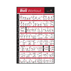 Gym Yoga Studio Workout Detailed Action Chart Pose Canvas Poster Bodybuilding Wall Art Painting Prints Home Room Decor Murals