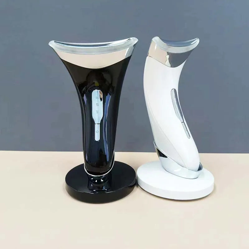 Skin Firming Face Lift V Face Anti-Wrinkle Neck Face Beauty Device 3 Colors Led Photon Ems Neck Beauty Device Facial Beauty Tool