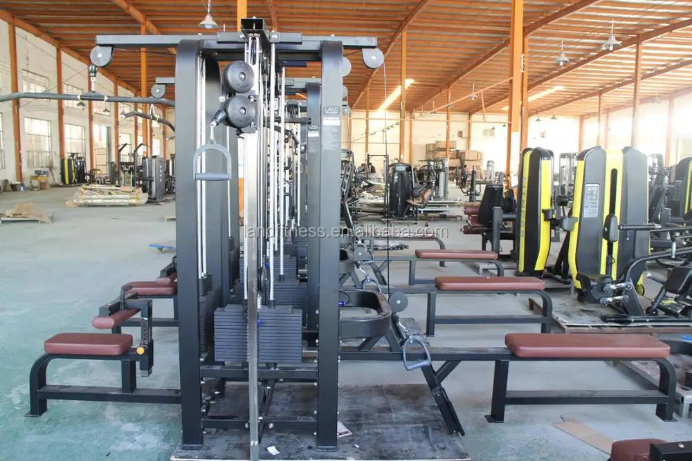 LD-9082 Fitness 4-multi Station Multi Gym Equipment
