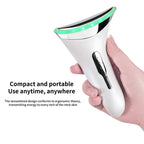 Skin Firming Face Lift V Face Anti-Wrinkle Neck Face Beauty Device 3 Colors Led Photon Ems Neck Beauty Device Facial Beauty Tool