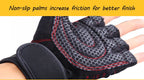 Gym Gloves for Men Women Fitness Weight Lifting Wristband Gloves Body Building Training Sports Exercise Cycling Glove Shockproof