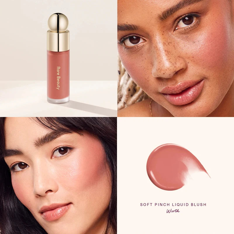 Hot Fashion Rare Beauty Soft Pinch Matte Bouncy Cushiony Cream-to-powder Blush Airy and Lightweight Liquid Blush Natural Flush