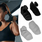 Gym Grips Fingerless Workout Gym Gloves Ergonomics Workout Grip Hand Protection Weight Lifting Grips Bodybuilding Gymnastics