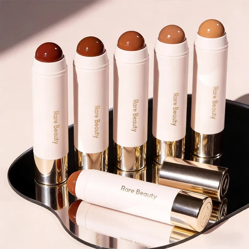 Rare Beauty 3D Face Bronze Contour Stick Smooth Lasting Waterproof Makeup Soft Pinch Mashed Potato Blusher Cream Liquid Blusher