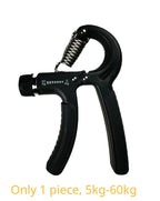Gym Fitness Adjustable Count Hand Grip Set Finger Forearm Strength Muscle Recovery  Gripper Exerciser Trainer Ball Decompression