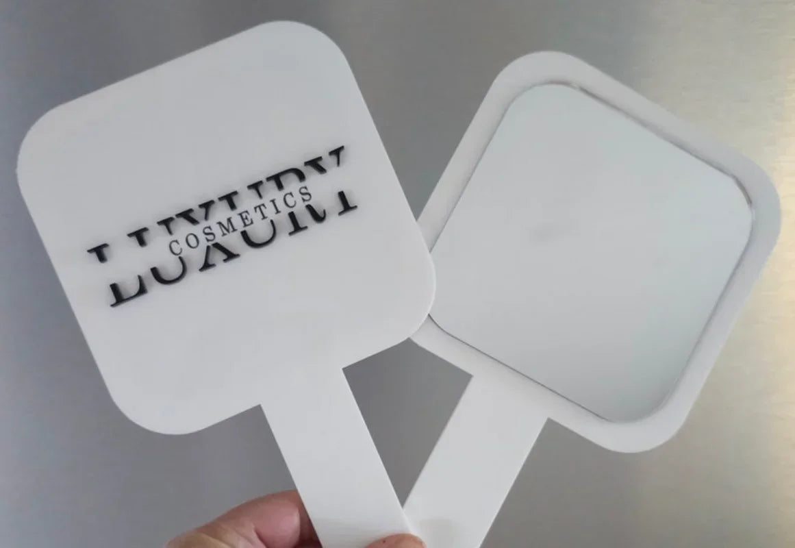 Beauty Mirror Lash Brow Photo Prop Filler Technician Beauty Room Eyelash Business Logo