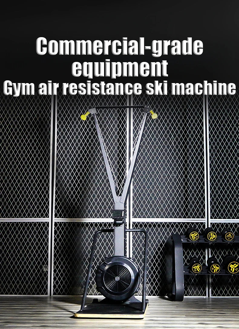 Commercial Ski Erg Ski Machine Skierg CrossFit Gym Fitness Equipment