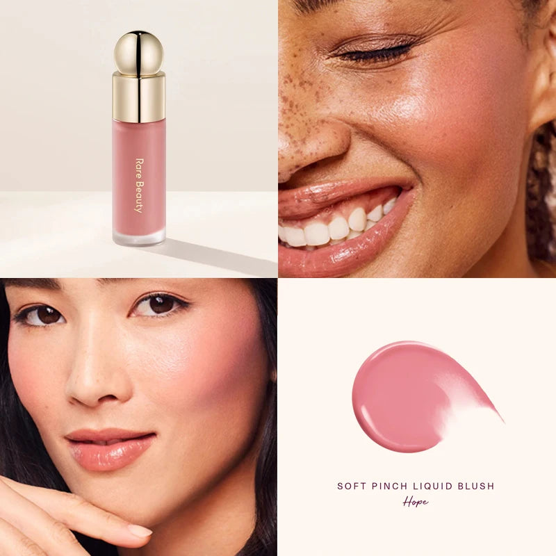Hot Fashion Rare Beauty Soft Pinch Matte Bouncy Cushiony Cream-to-powder Blush Airy and Lightweight Liquid Blush Natural Flush