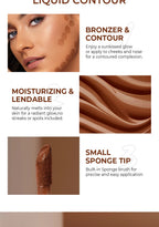 2025 Beauty Glazed 2 Color Liquid Contouring To Enhance The Facial Contour,Waterproof ,Matte,V-face Shaping Contour  Face Makeup