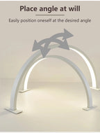 LED Nail Lamp Half Moon Beauty and Brightening Beauty Salon Desktop Lamp Eyelash Beauty Makeup Eye Care Nail Art Special Lights