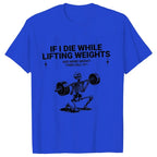 Gym Workout T-shirts for Men Clothing Funny Weightlifting Tshirts Short Sleeve Tops Clothes Fitness Exercise Tee Shirts Homme