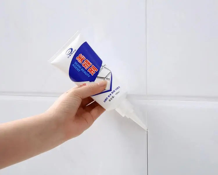 Tile beauty seam agent pool beauty seam toilet base jointing agent waterproof anti-mildew beauty seam real porcelain glue