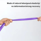 Yoga Sport Resistance Bands Pilates Training Fitness Exercise Gym Elastic Band Physical Therapy Stretching Strength Training