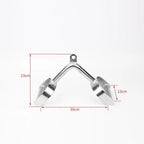 Gym Home Equipment Accessories Lat Pull Down Bar，Chrome-plated Surface Anti-rust High Load-bearing Fitness Tricep Rope Training