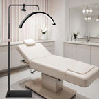 130-181CM LED Beauty Light 40W Half Moon Floor Standing Dimmable Suitable For Beauty Salon Beauty Refill Makeup Lighting