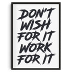 Gym Wall Art Poster Gym Inspirational Poster Home Gym Wall Decoration Gym Slogan Canvas Printing Decorative Painting Frameless